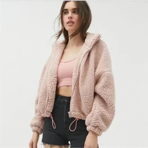 Urban Outfitters Women's  Teddy Jacket  Size Small - Picture 2 of 8